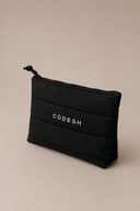 PUFFER TOILETRY BAG - BLACK