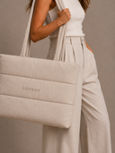 PUFFER BAG - BEIGE