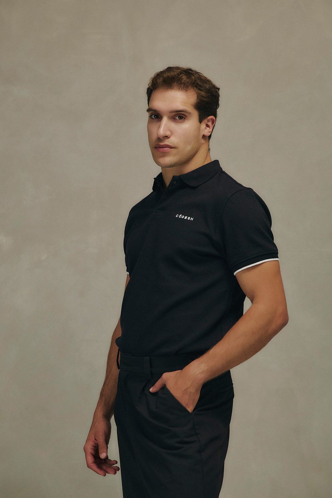 COTTON PIQUE POLO SHIRT