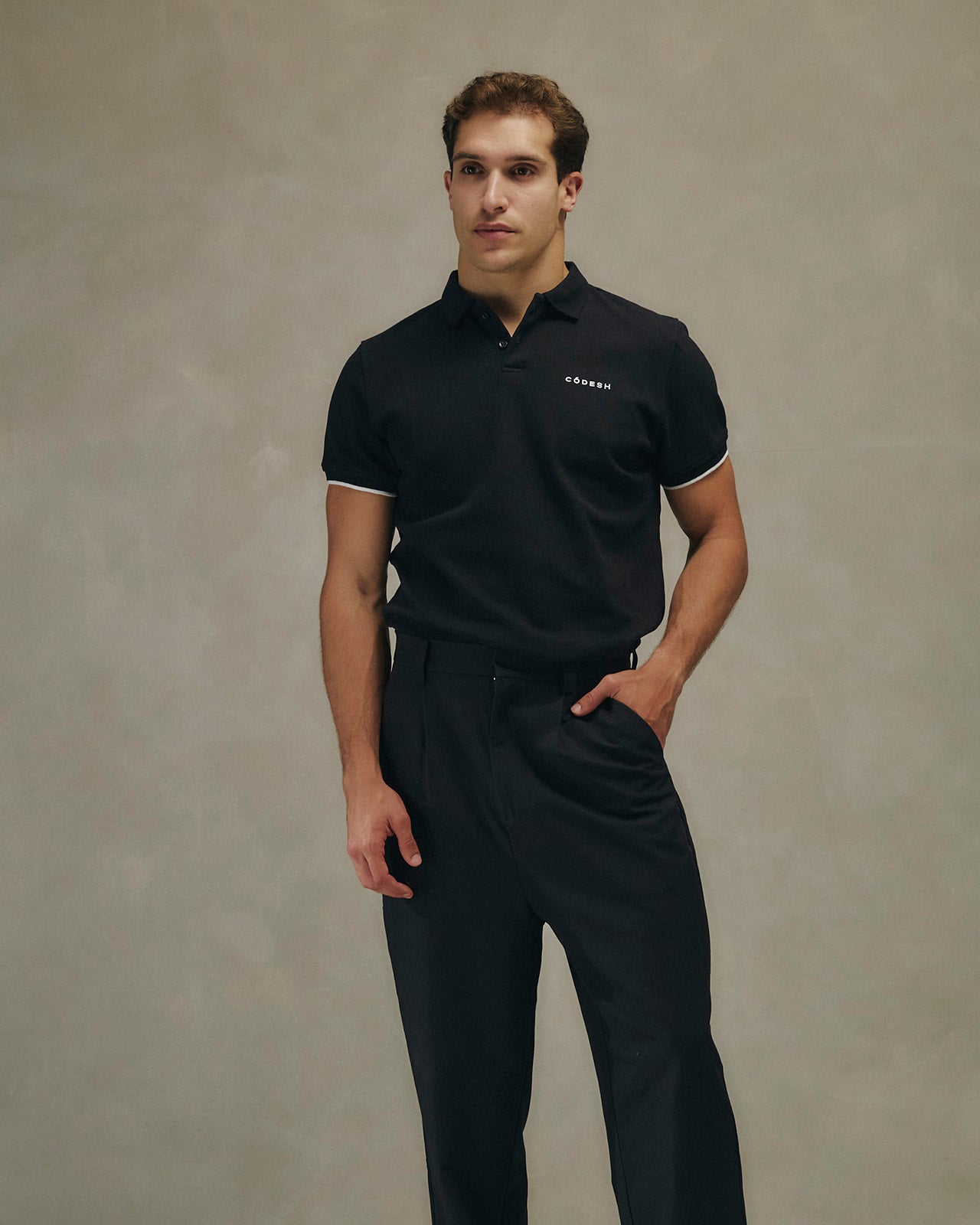 COTTON PIQUE POLO SHIRT