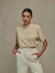 OVERSIZE T-SHIRT - BEIGE