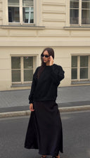 OVERSIZE SWEATSHIRT - BLACK