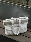 BOLSO PUFFER - BEIGE