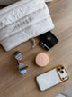 PUFFER TOILETRY BAG - BEIGE