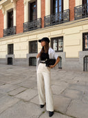 PANTALÓN RECTO MUJER